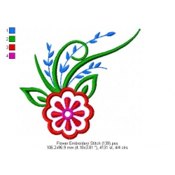 Flower Embroidery Stitch 139